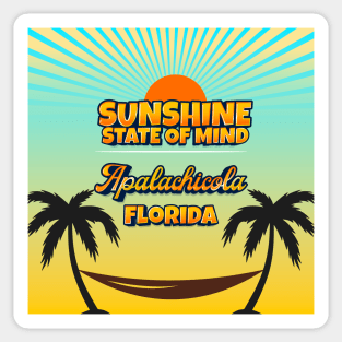 Apalachicola Florida - Sunshine State of Mind Sticker